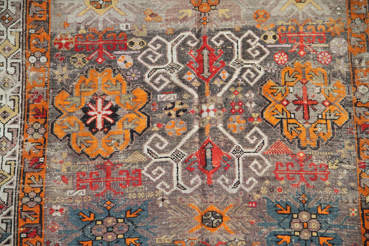 5x9 Vintage Kurdish Rug