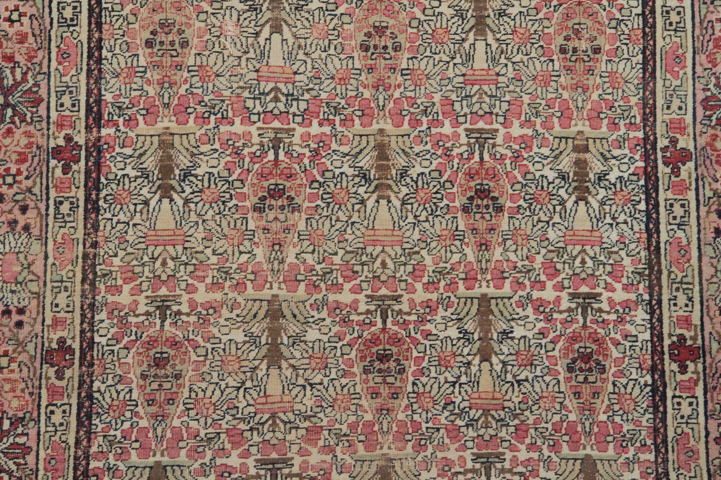 4'x6' Antique Persian Kerman Rug