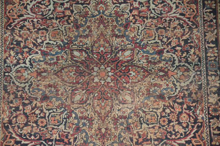 4'x6' Antique Persian Kermanshah Rug