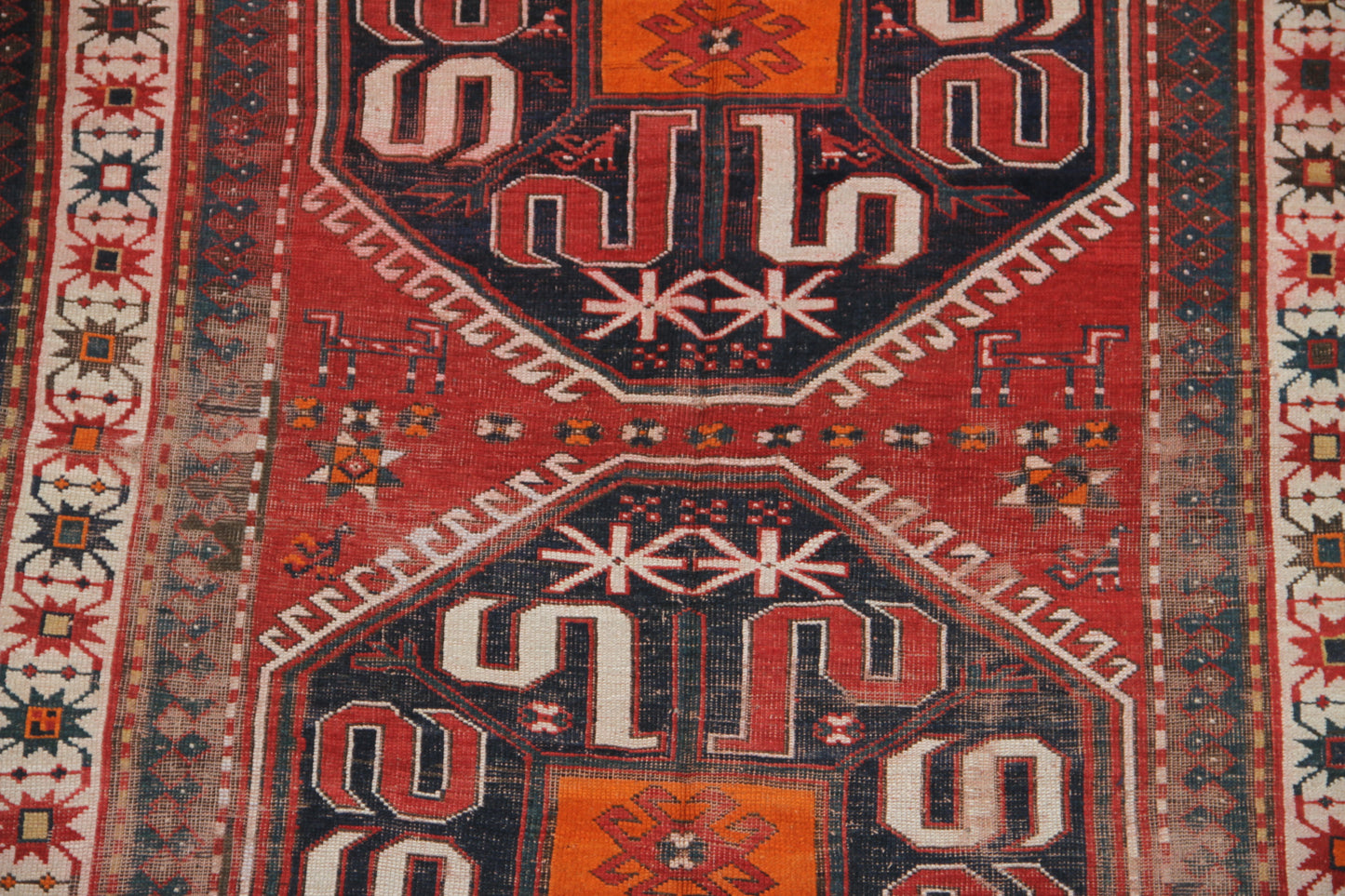 5x7 Vintage Caucasian rug