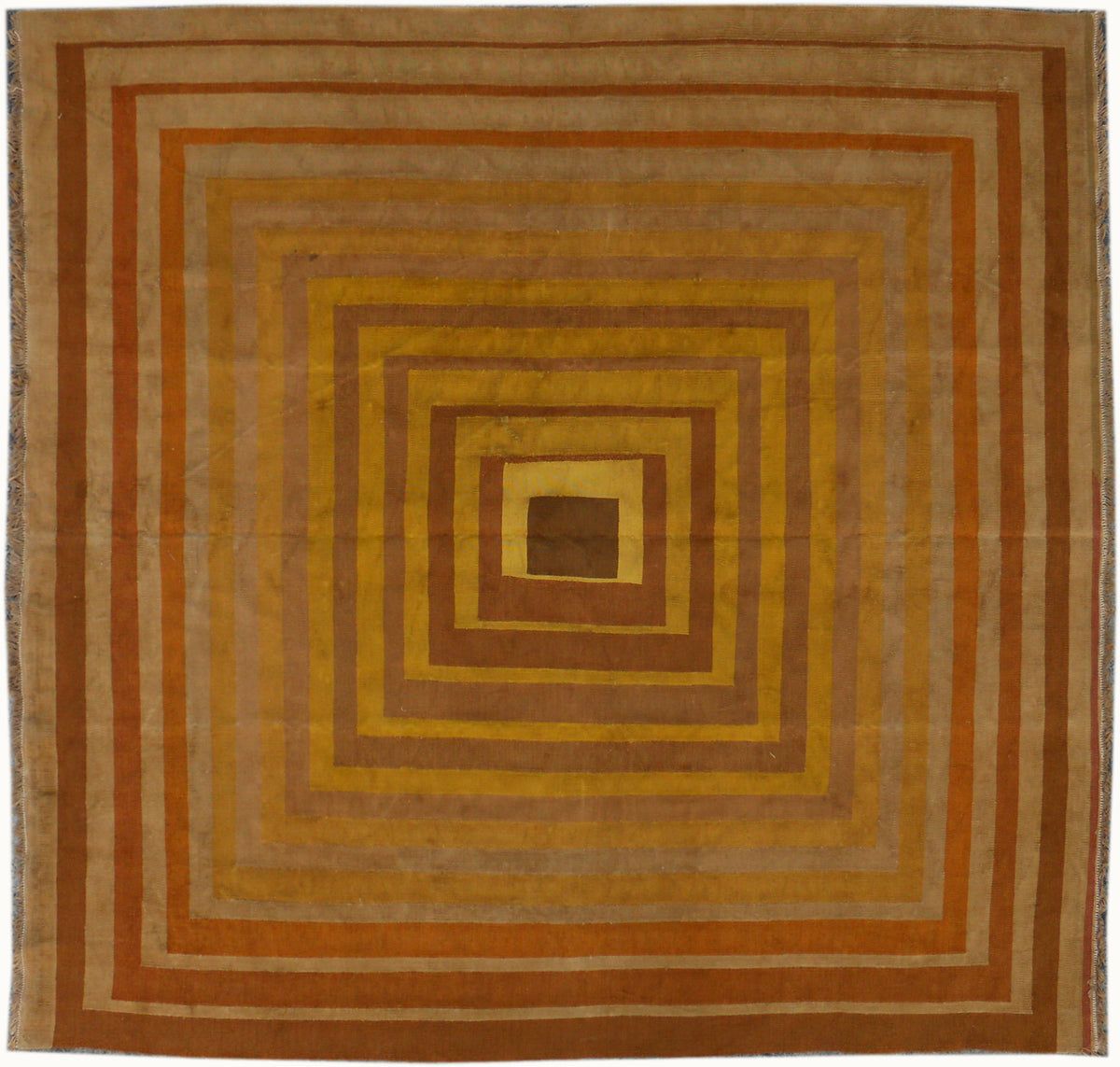 5'x5' Hand Woven Aubusson Ariana Modern Rug