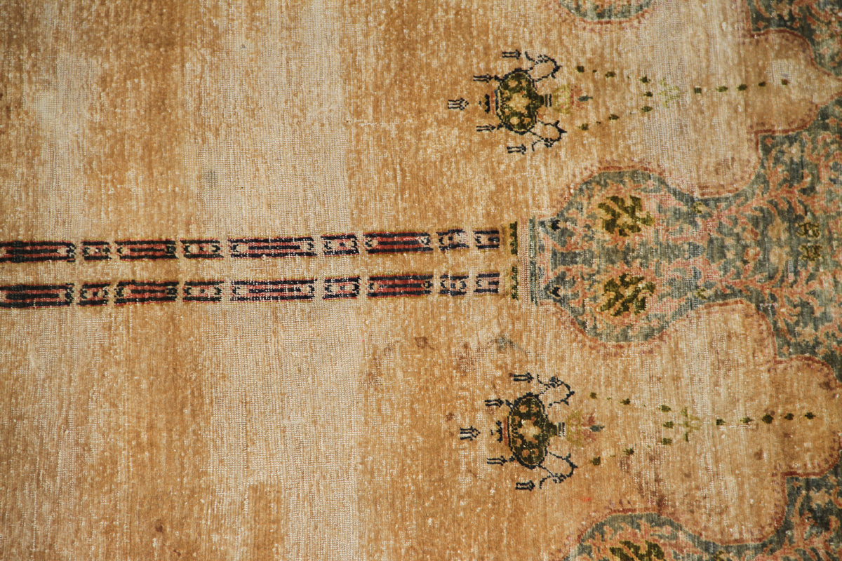 4'x6' Antique and Semi Antique Turkish Silk rug