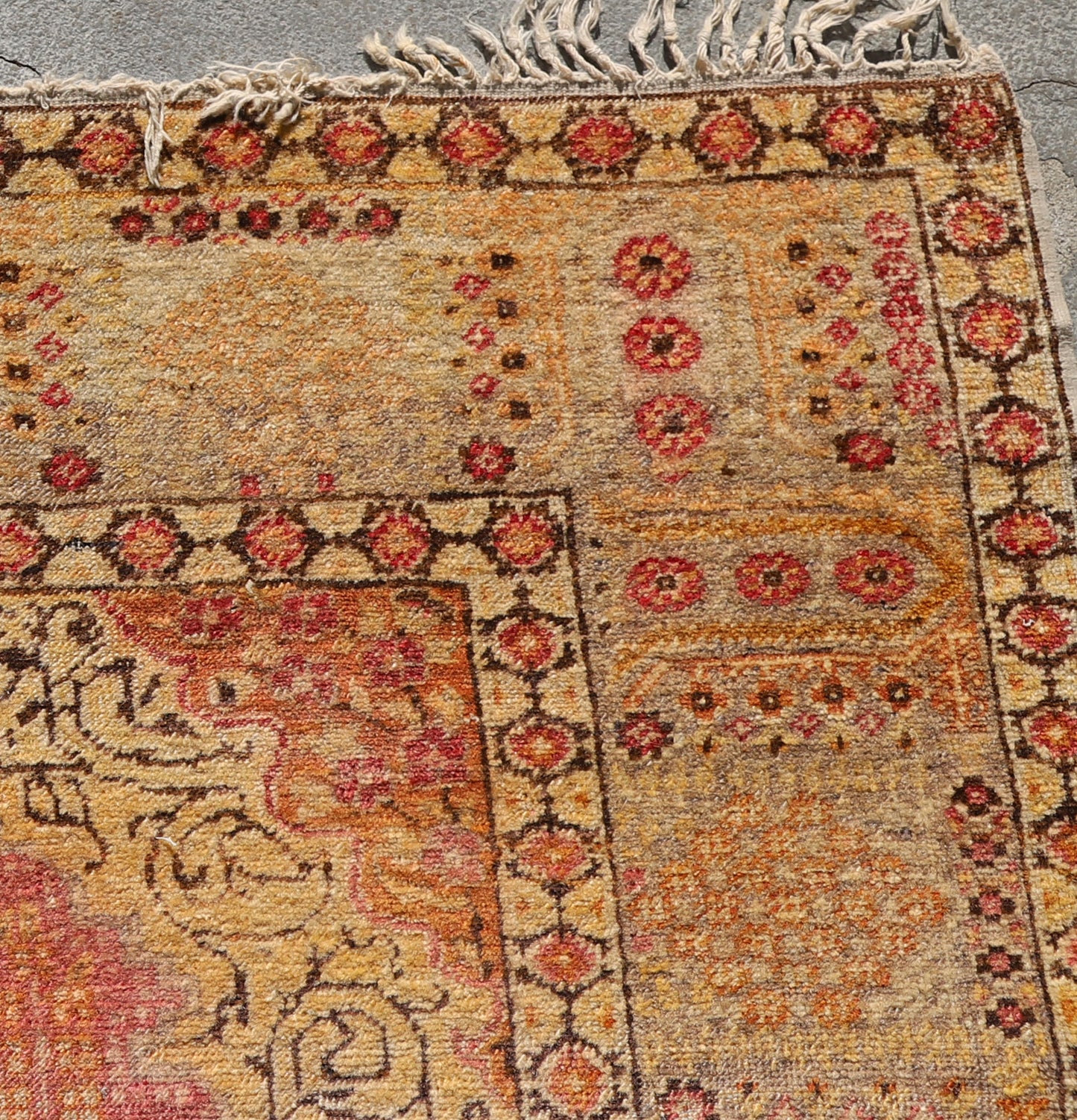 4'x6' Antique and Semi Antique Turkish Rug