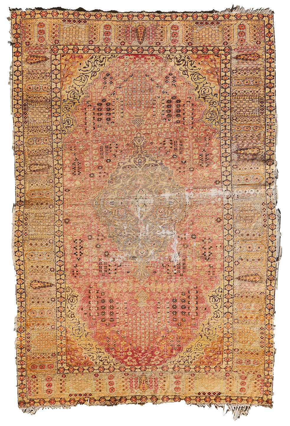 4'x6' Antique and Semi Antique Turkish Rug