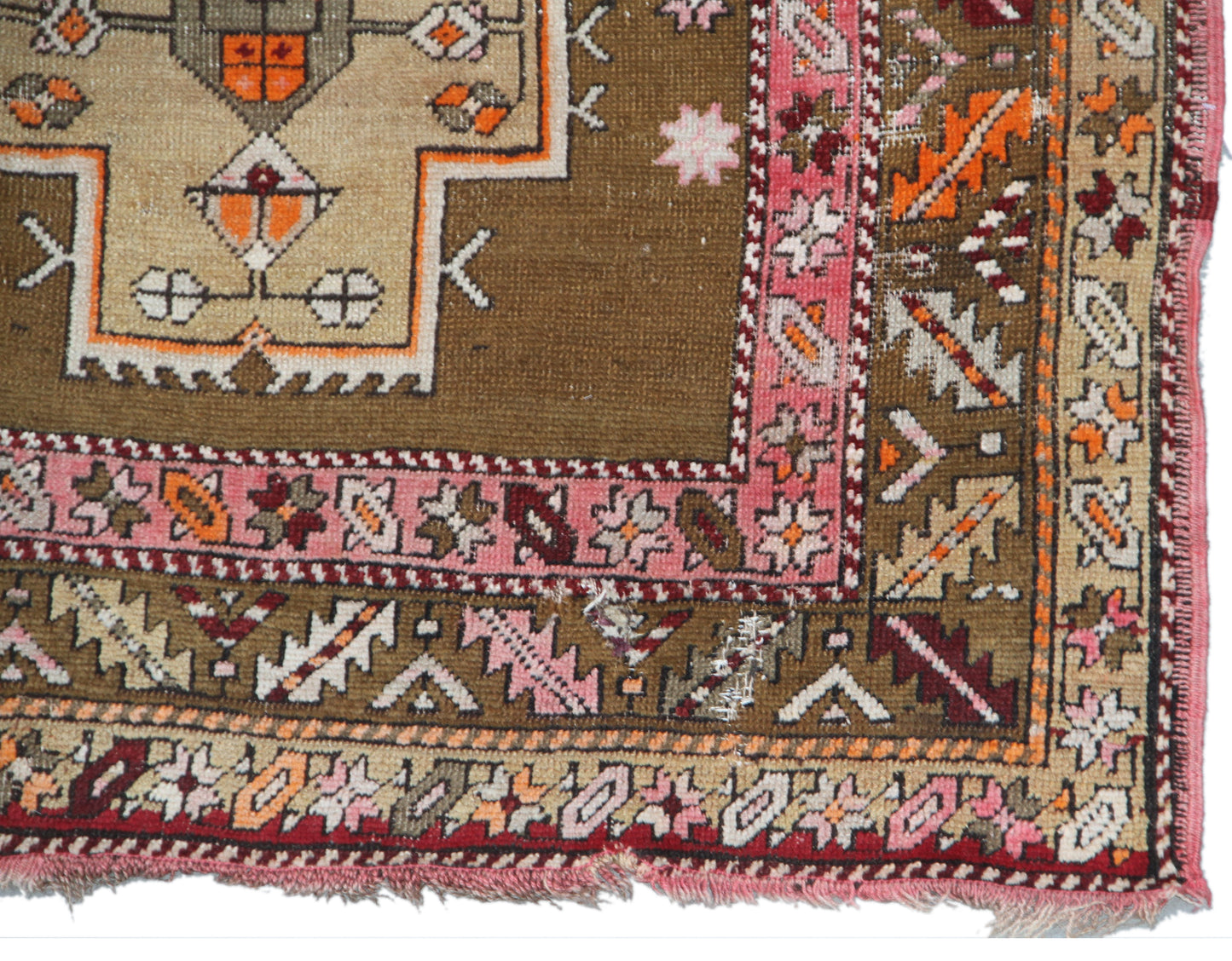 4x9 Vintage Caucasian Rug