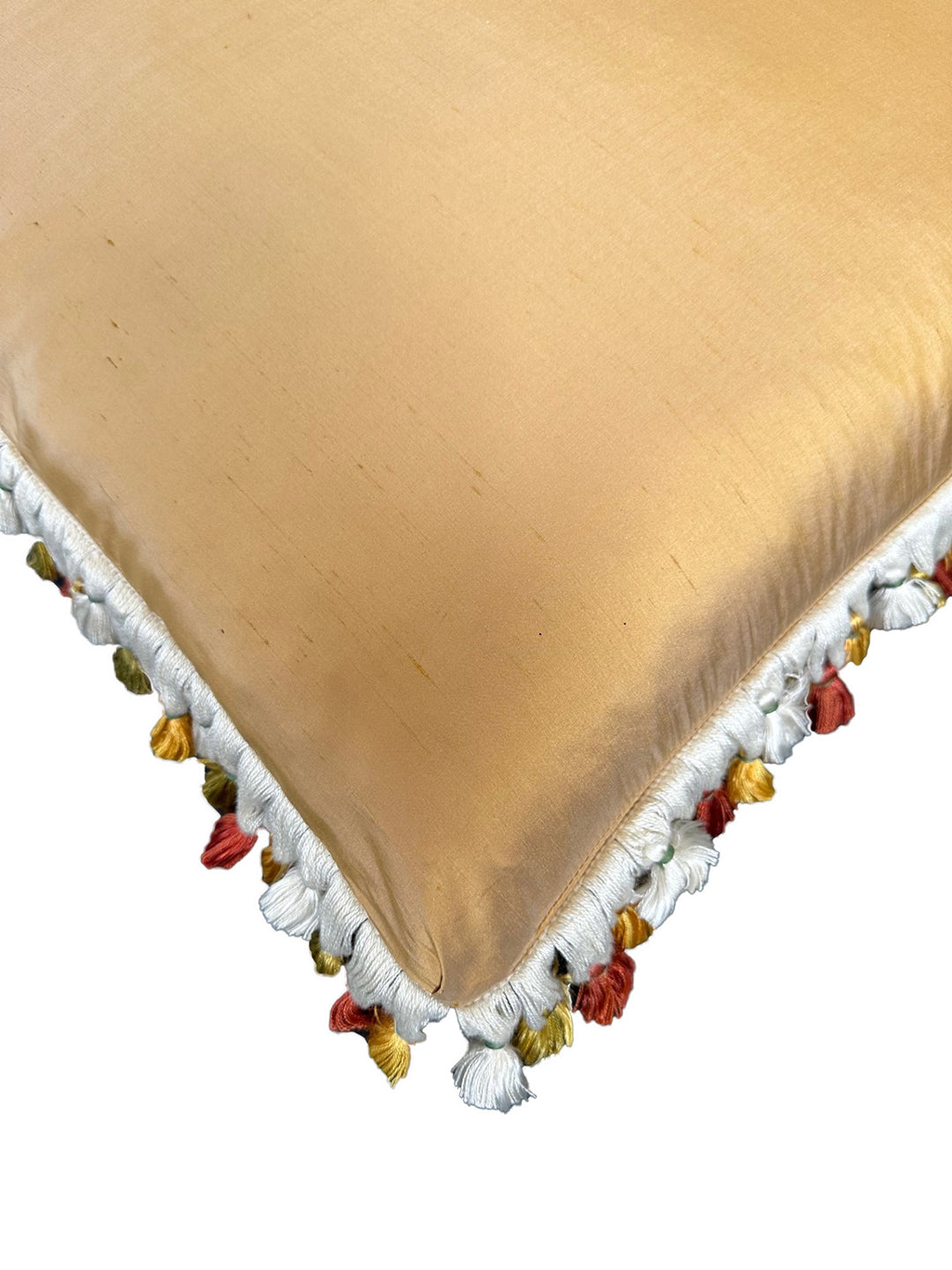 24''x24'' Very Fine Hand-Woven Silk French Aubusson Style Pillow