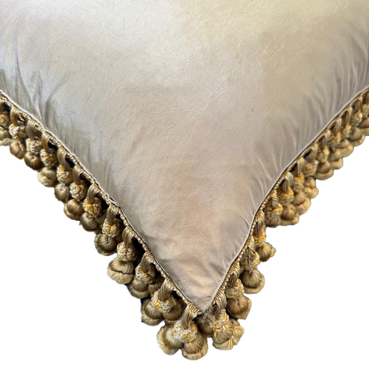 20"x20" Hand-woven Silk Aubusson Pillow