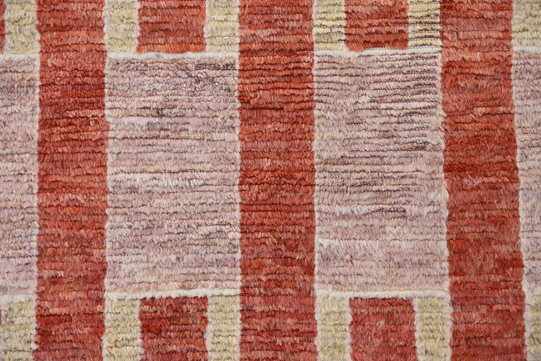 4'x6' Orange Geometric Ariana Modern Area Rug