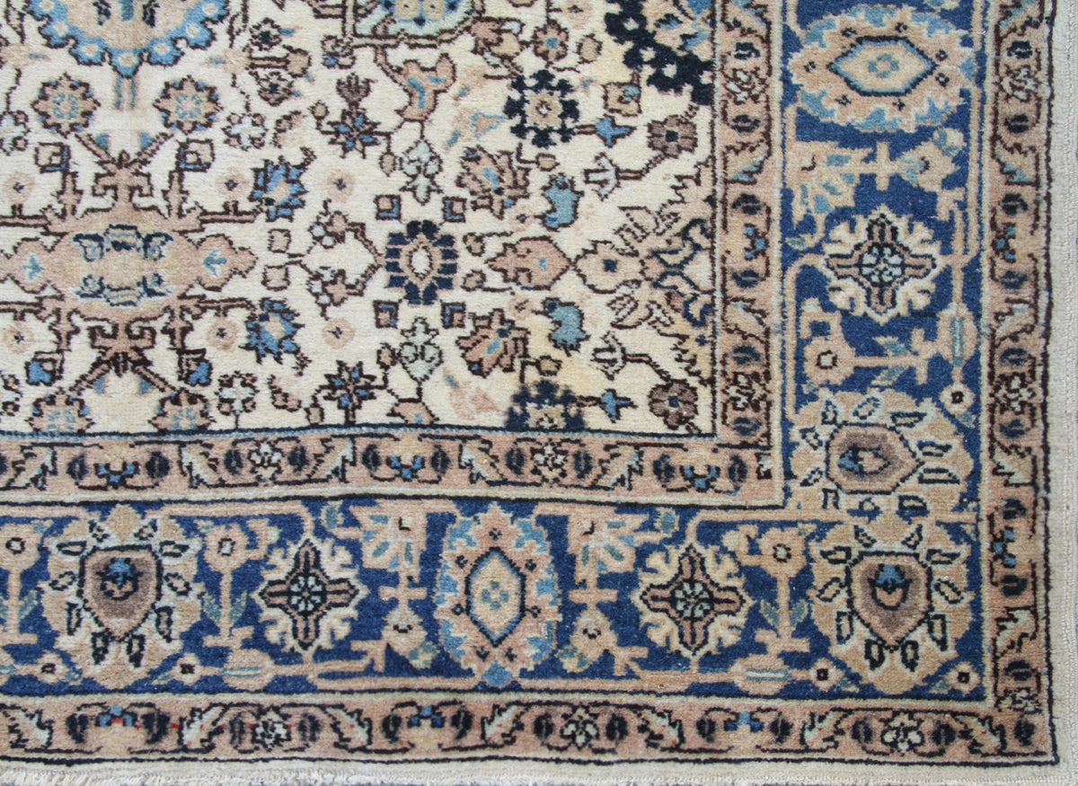 5x7 Vintage Persian Tabriz Rug