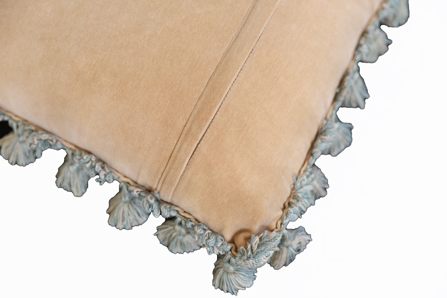 18"x22" Cream and Pink Floral Aubusson Decor Pillow