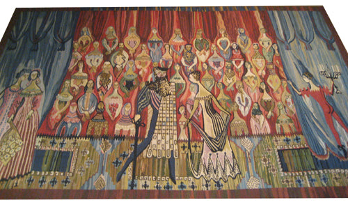 6x9 Hand-woven Wall Hanging Tapestry