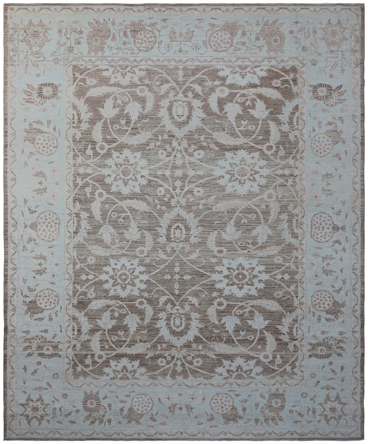 8'x10' Afghan Hand-Knotted Sultanabad Rug | Organic Wool Rug