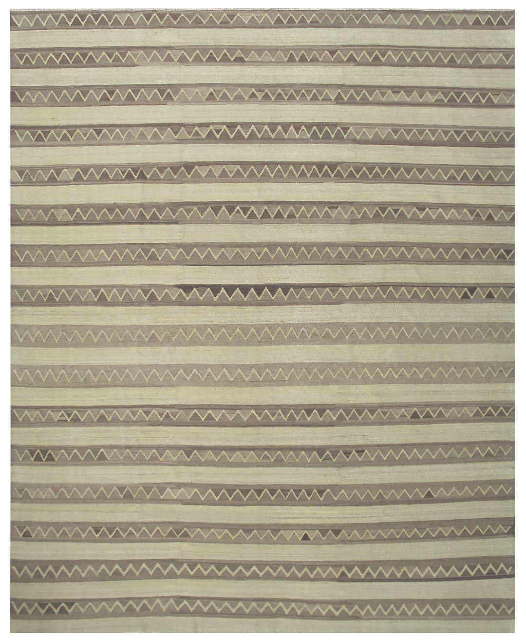 8'x10' Wool Kilim Rug | Green Ariana Kilim Rug
