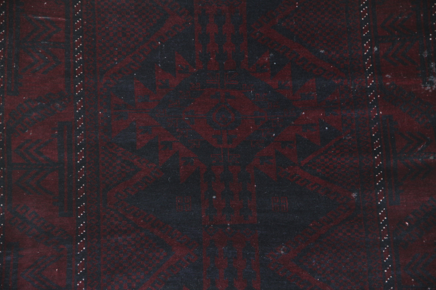 4x8 Vintage Afghan Baluch Rug
