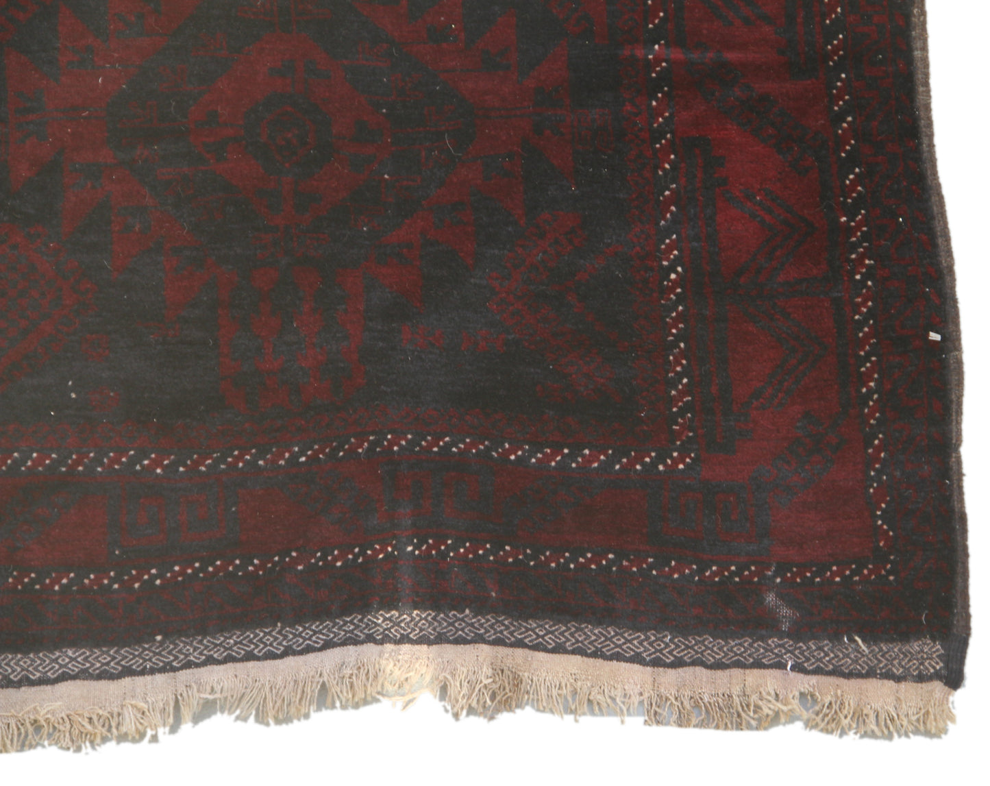 4x8 Vintage Afghan Baluch Rug