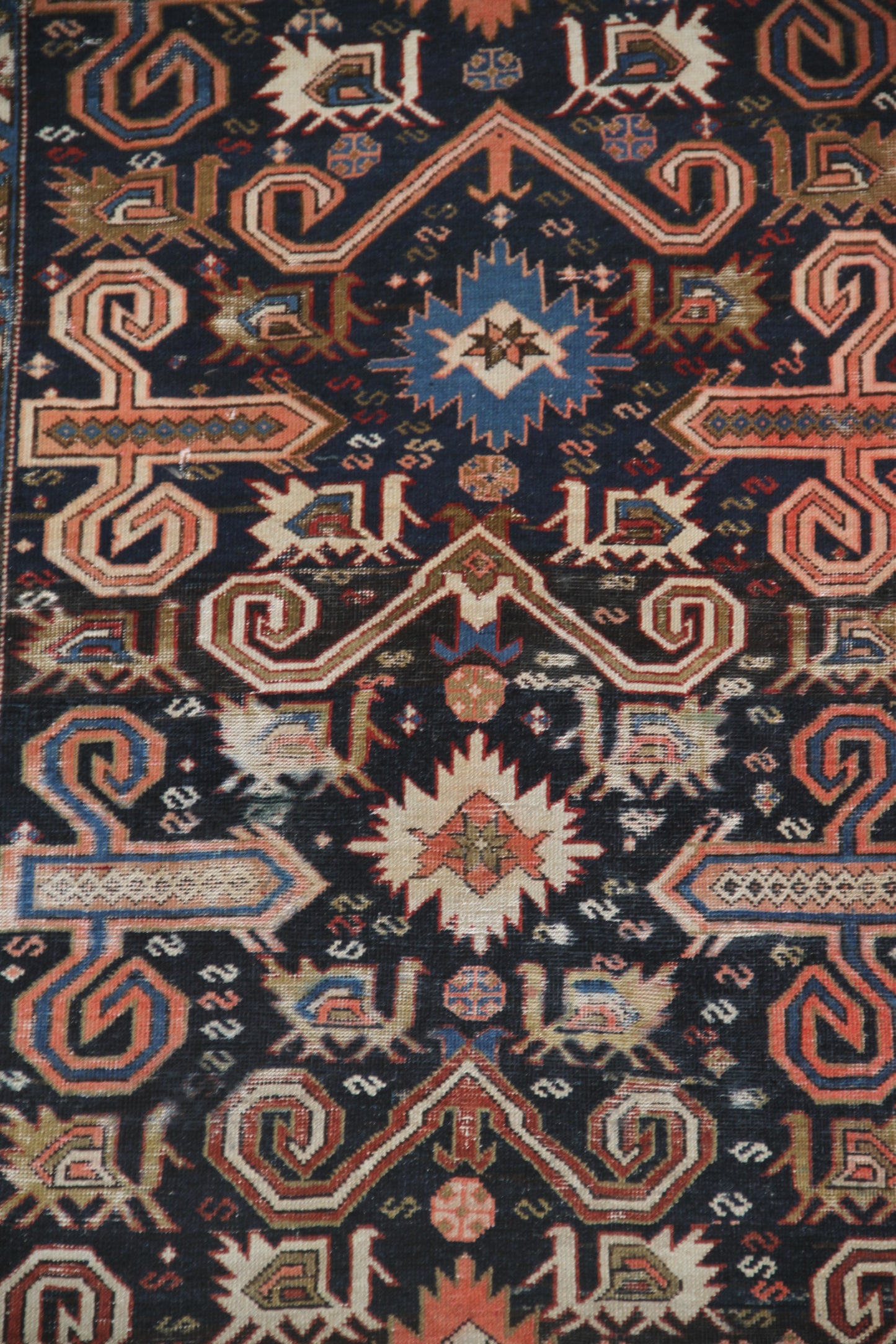 3x6 Antique Perpadil Caucasian Rug