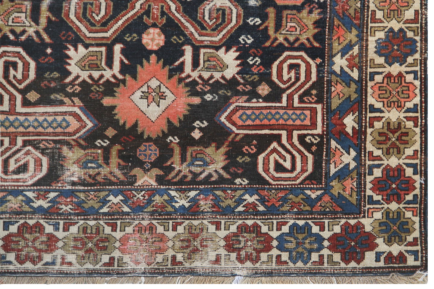 3x6 Antique Perpadil Caucasian Rug