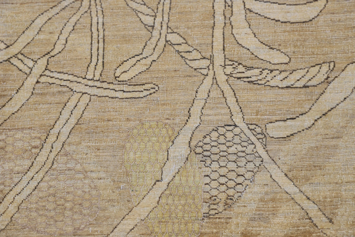 9'x11' Wool Area Rug |Father Star Fish | Ariana Modern Rug