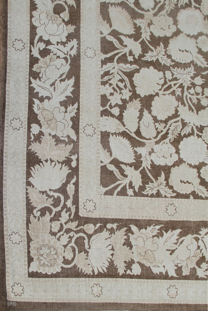 9'x11' Wool Area Rug | Floral | Ariana Transitional Rug