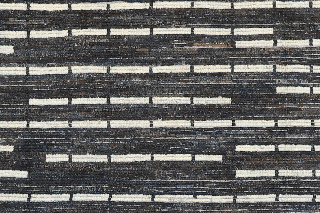9'x12' Moroccan Style| Geometric | Navy Beige| Barchi Rug