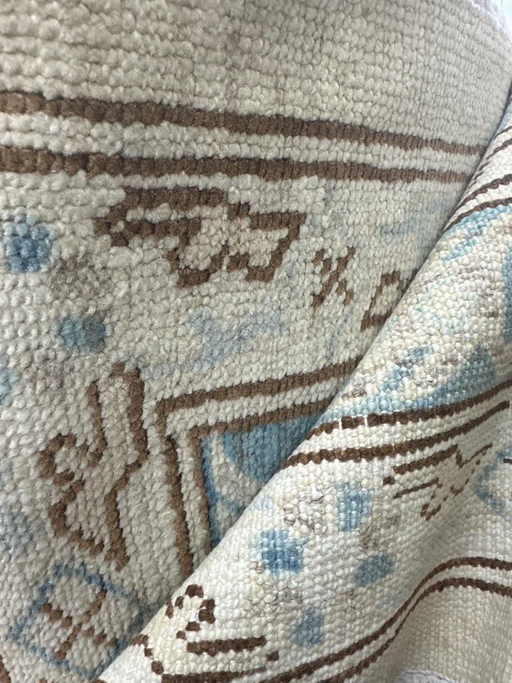 13'x17' Soft Geometric High Quality Caucasian Design Ariana Hazara Rug