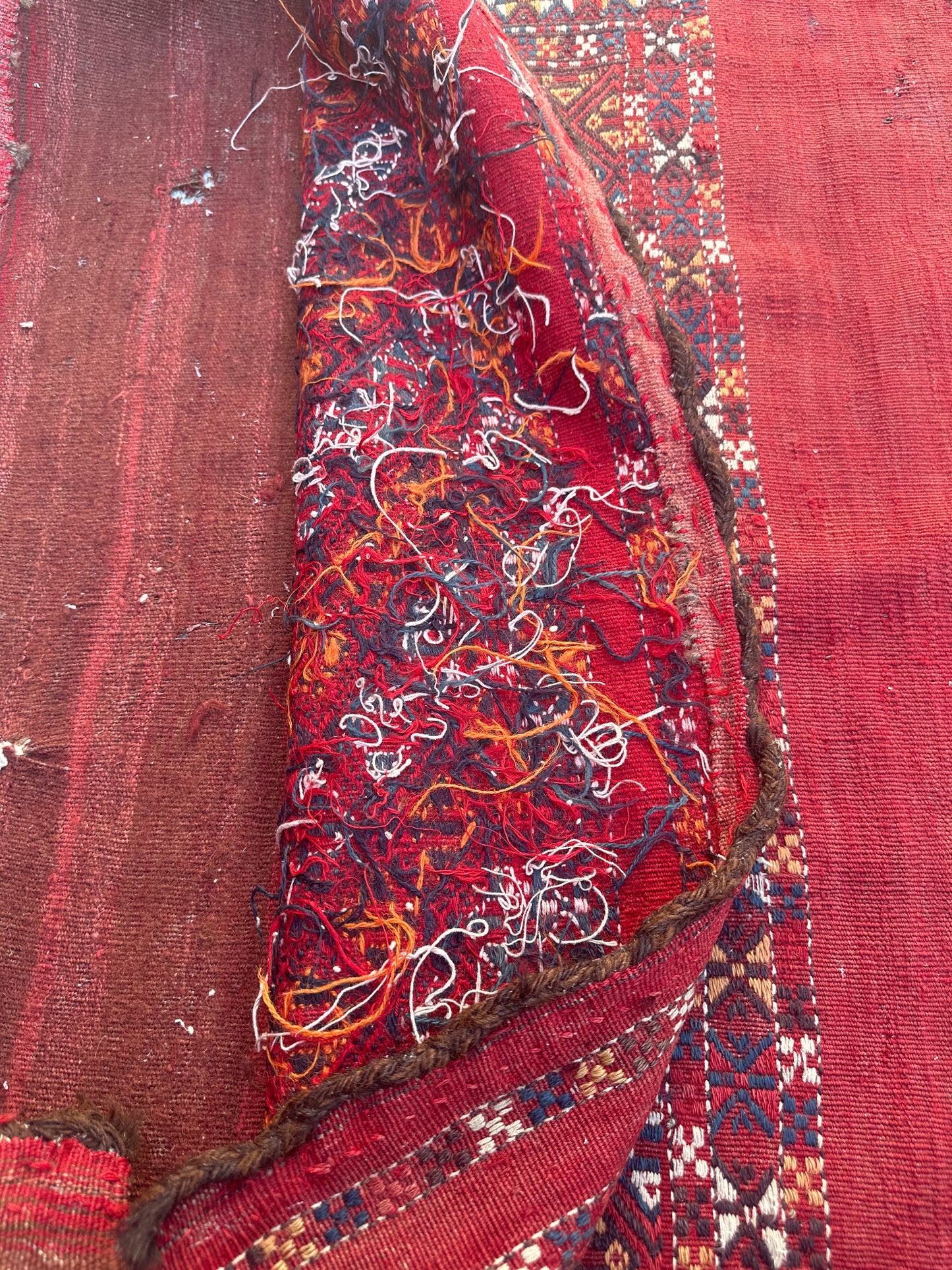 3'x4' Vintage Tribal Storage Bag