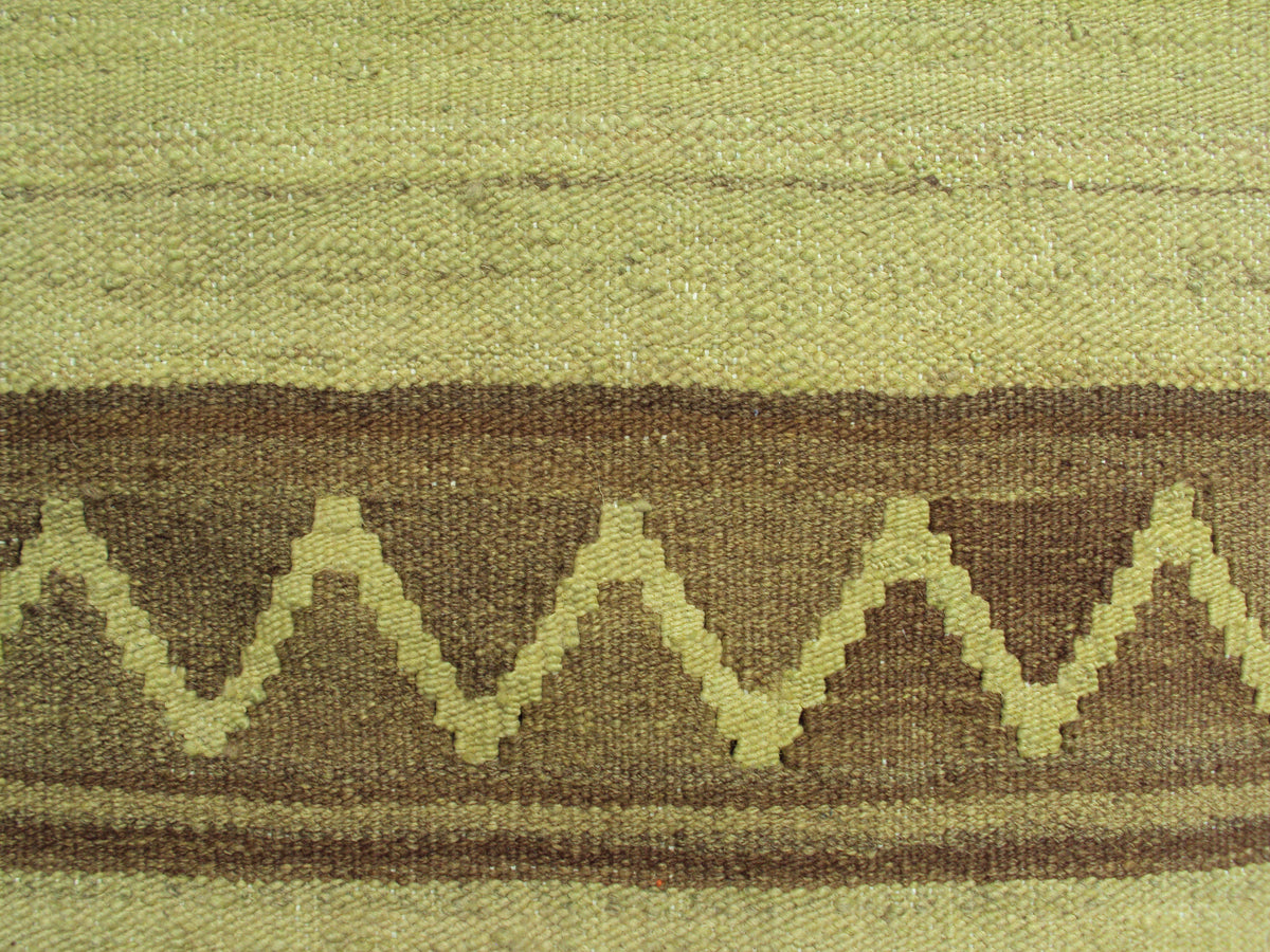 9.07 x 7.10 Pale Green Ariana Kilim