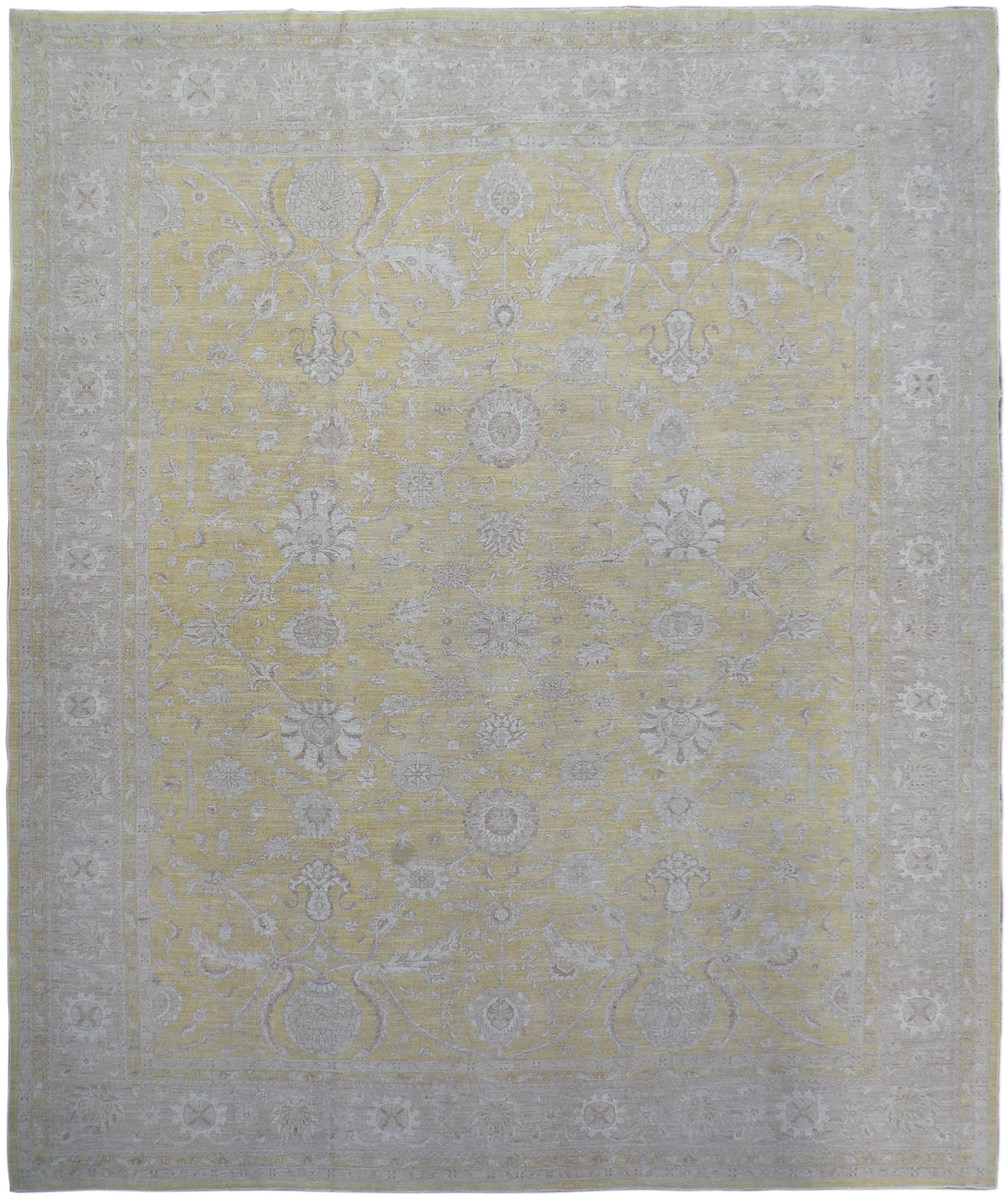 14x17 Large Yellow Ariana Transitional Rug
