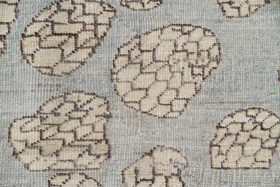 10'x14' Blue Father Star Fish Ariana Modern Rug