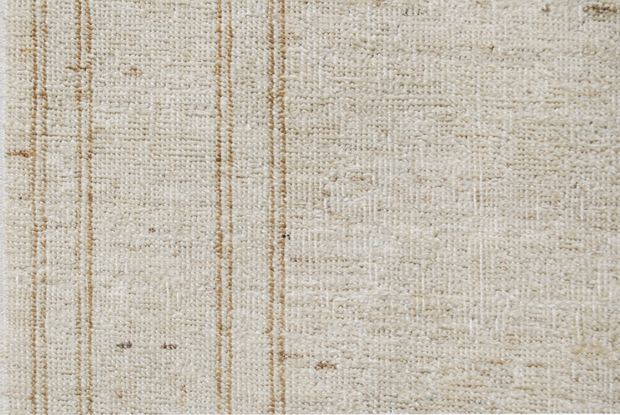 3x20 Very Pale Ivory Faded Agra Design Ariana Transitional Runner Rug