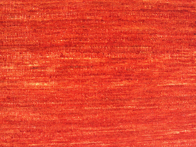 9'x12' Solid Orange Ariana Over-dye Rug