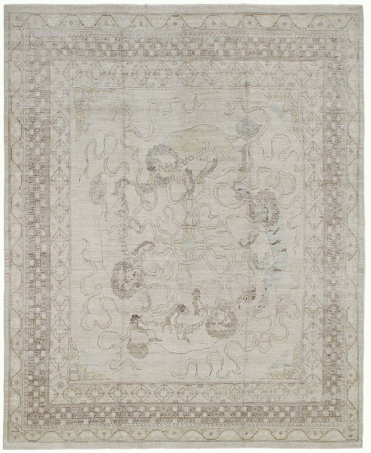 11x13 Foo Dog Ariana Samarkand Rug
