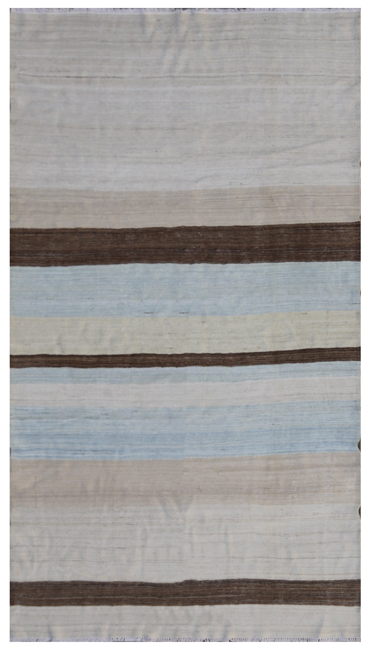 4x7 Blue Stripe Ariana Kilim