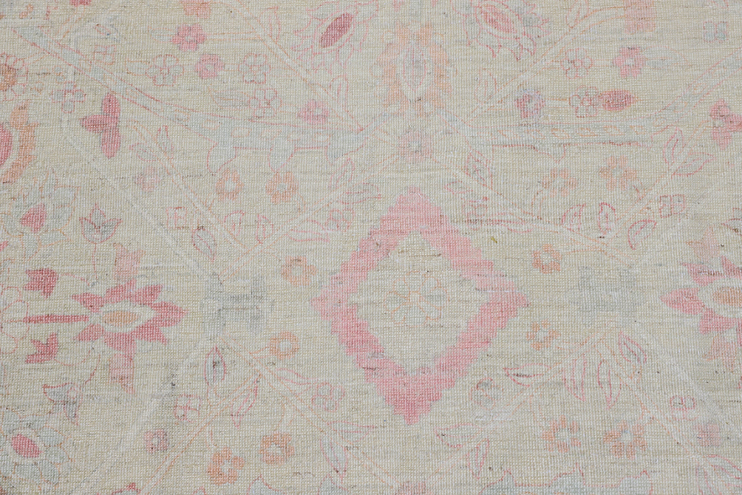 12'x15' Hand-Knotted Rug | Organic Wool & Silk | Fine Tabriz Rug