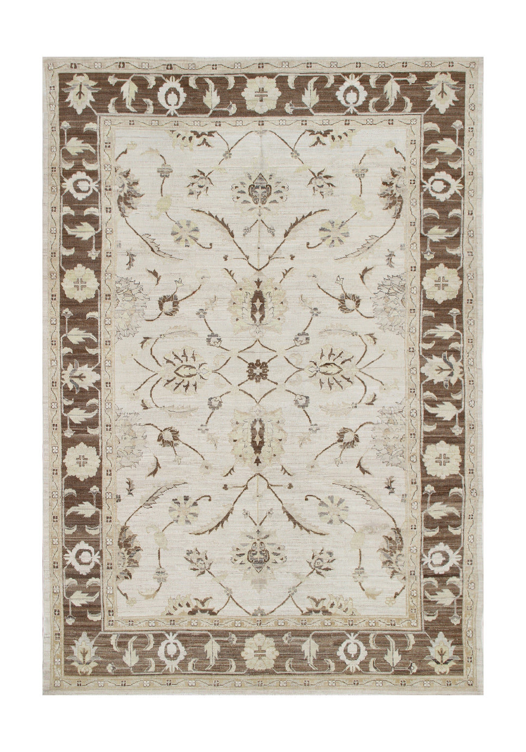 7'x10'Sultanabad Design Soft Earth Tone Ariana Traditional Area Rug