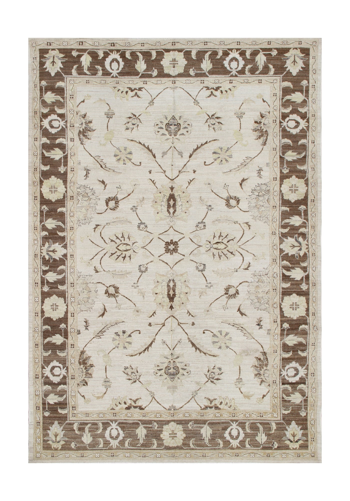 7x10 Sultanabad Design Soft Earth Tone Ariana Traditional Area Rug