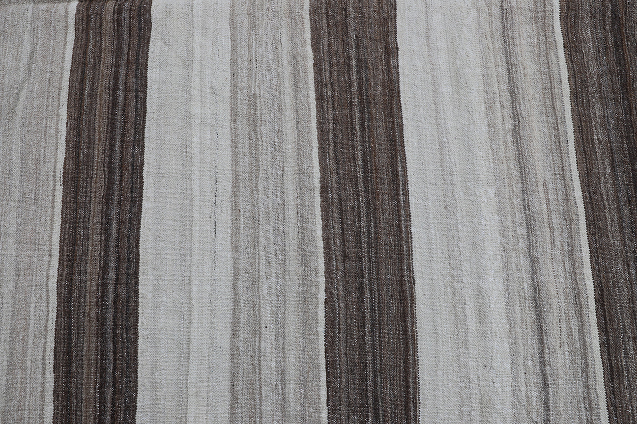 6x9 Contemporary striped Ariana Kilim