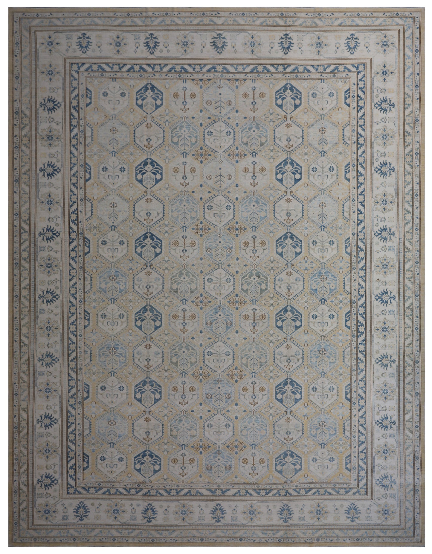 13x17 Large Caucasian design Ariana Hazara Rug