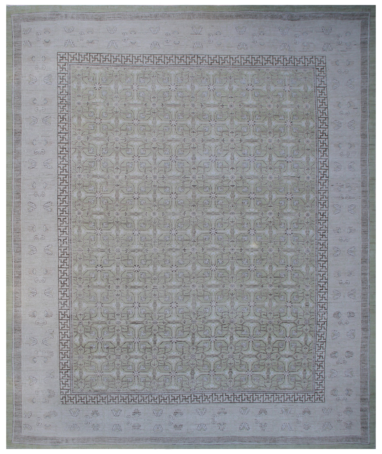 12x15 Large Goled Yellow Ariana Samarkand Rug