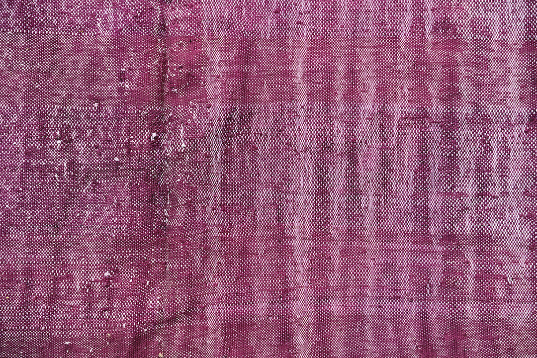 4x7 Purple Aubergine Contemporary Ariana Overdye Kilim