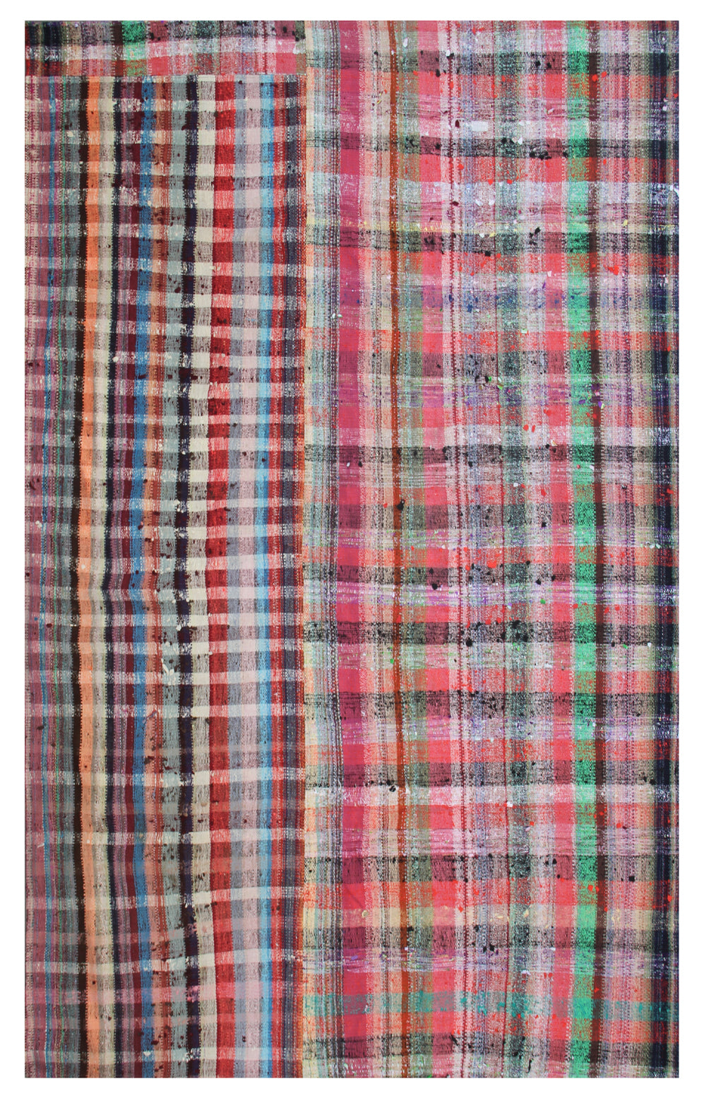 9.09 x 6.08 Vintage Turkish Flat Weave One Of A Kind