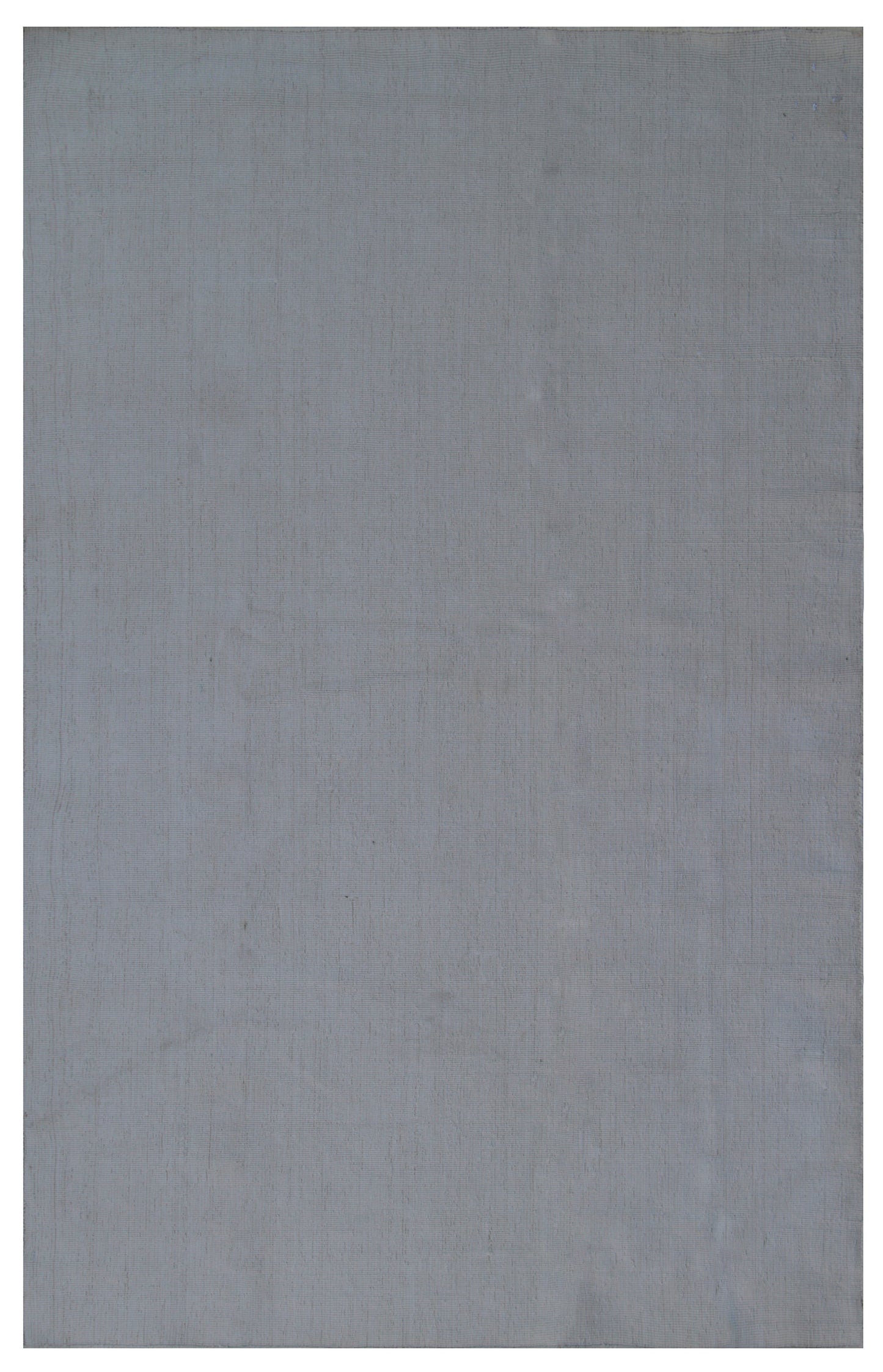 4x6 Solid White Woven Rug
