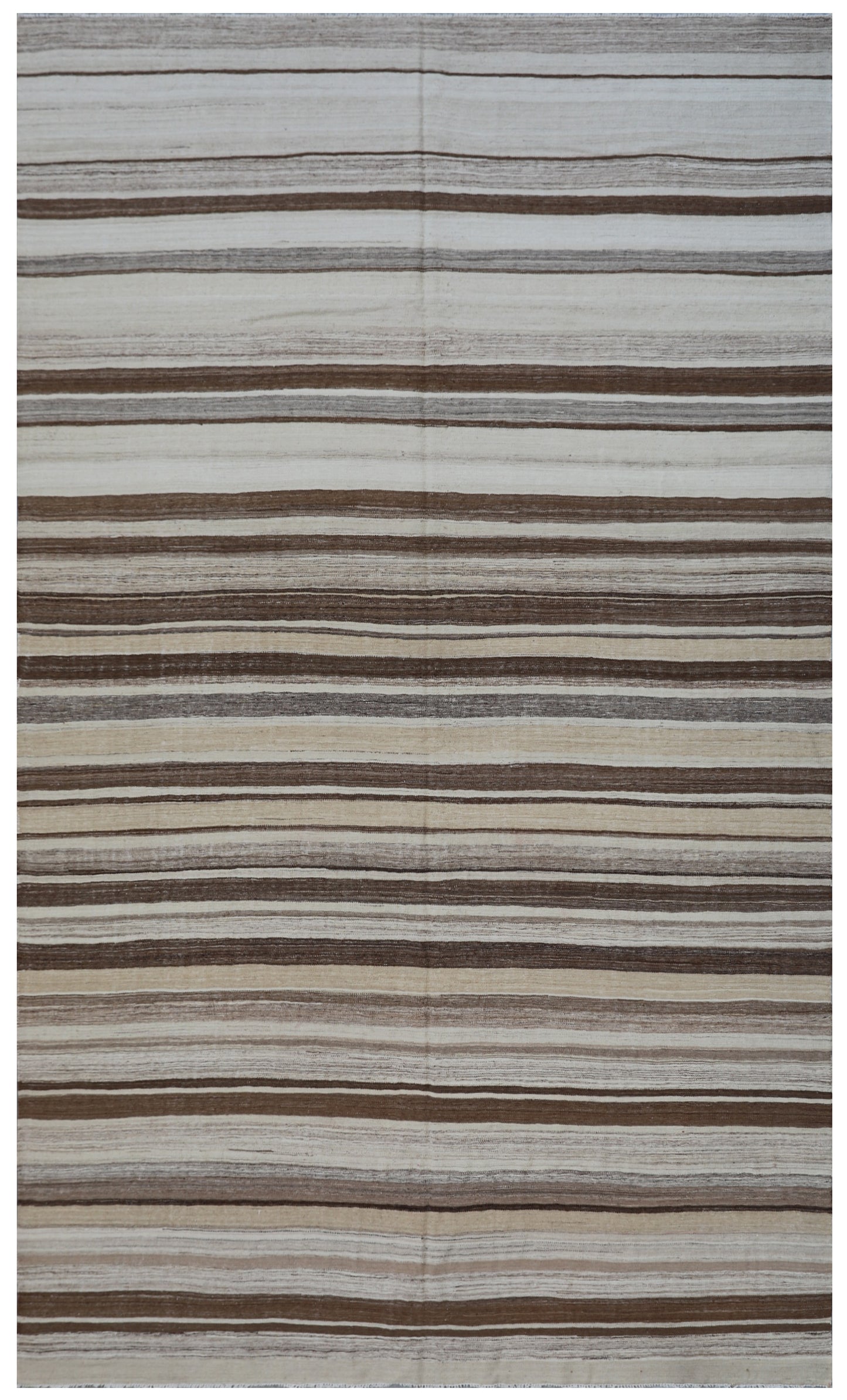 8x12 Ariana Striped Earth Tone Kilim