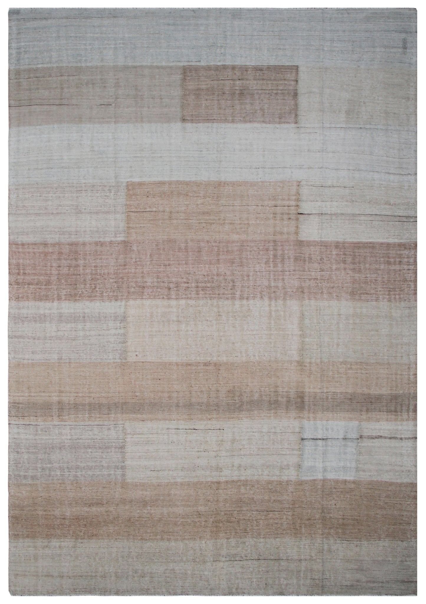 7x10 Stripe Design Muted Color Ariana Kilim