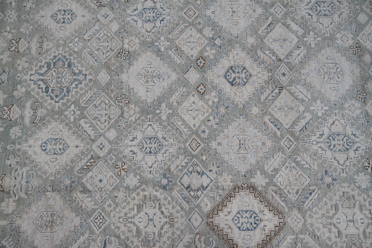 15x18 Large Caucasian Design Ariana Hazara Rug