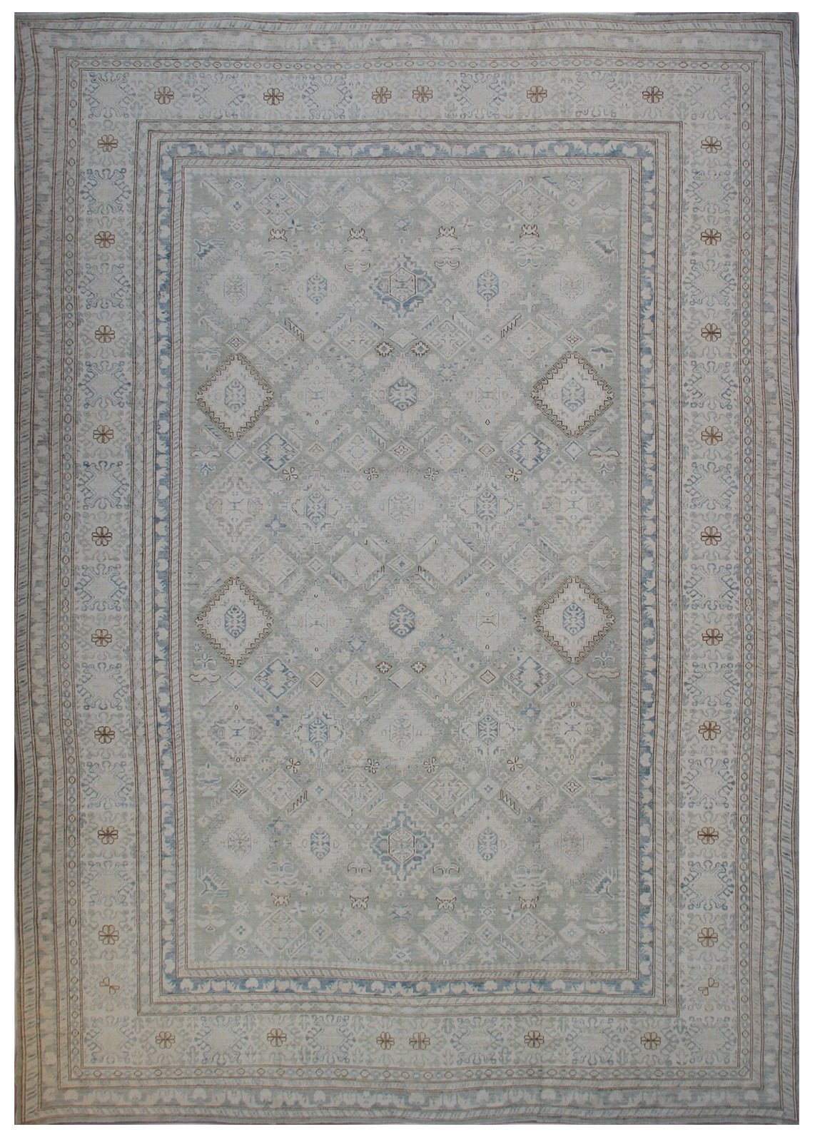 15x18 Large Caucasian Design Ariana Hazara Rug
