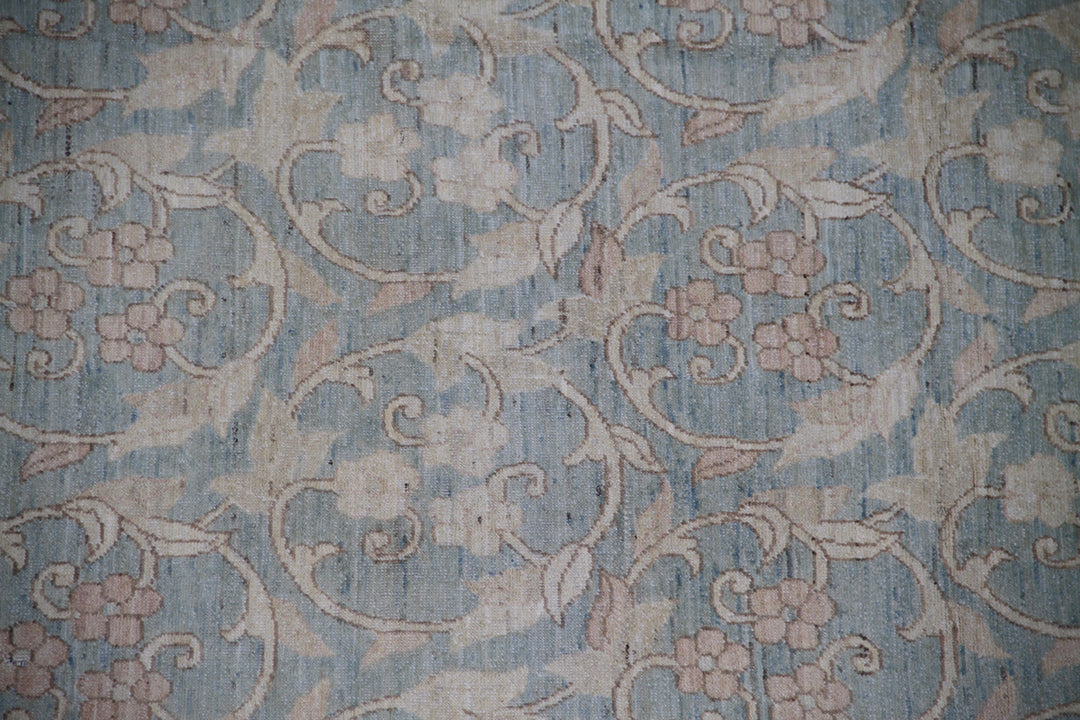 8'x10' Hand-Knotted Afghan Rug | Khotan Rug | Wool Area Rug
