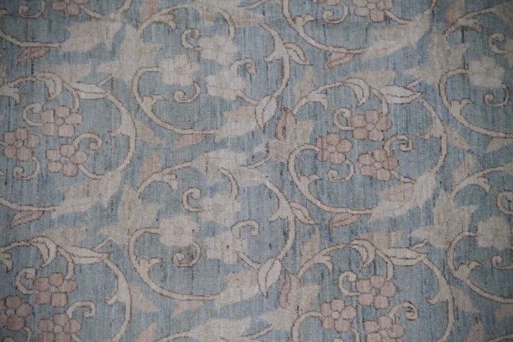 8'x10' Hand-Knotted Afghan Rug | Khotan Rug | Wool Area Rug
