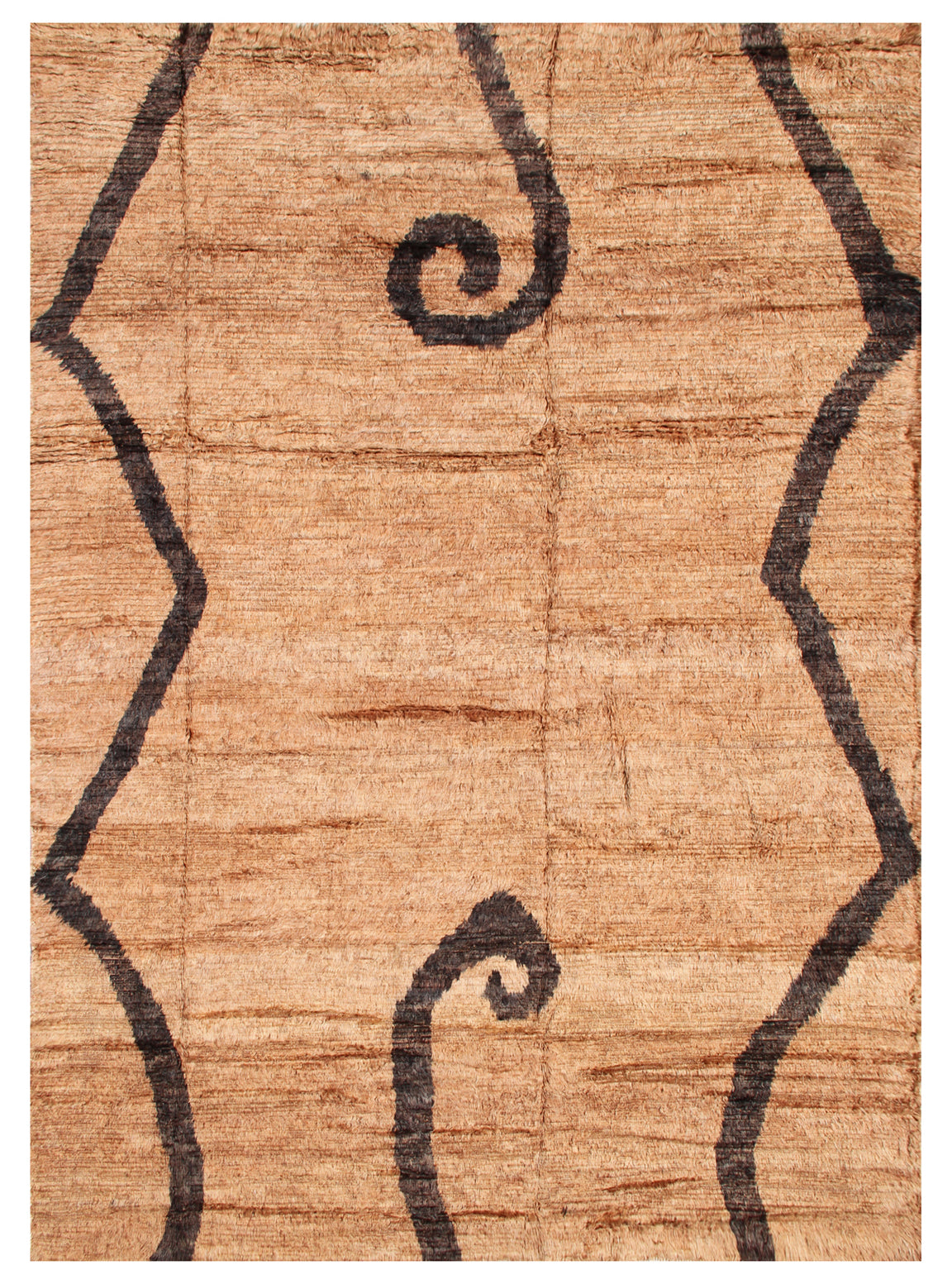 8'x10' Ariana Moroccan Style Tan Barchi Rug