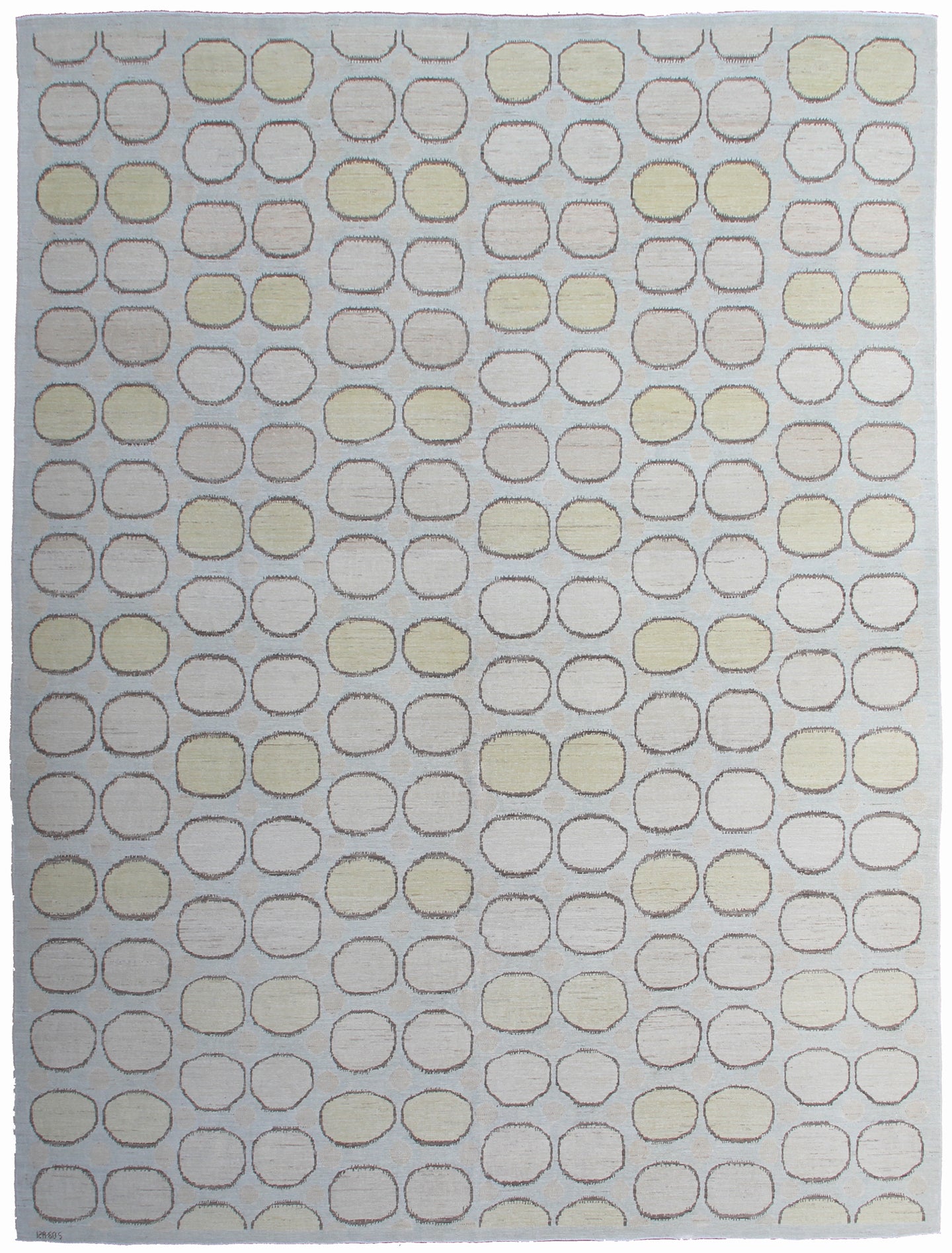 10.00 x 8.00 Erath Tone Contemporary Ikat Design Ariana Area Rug